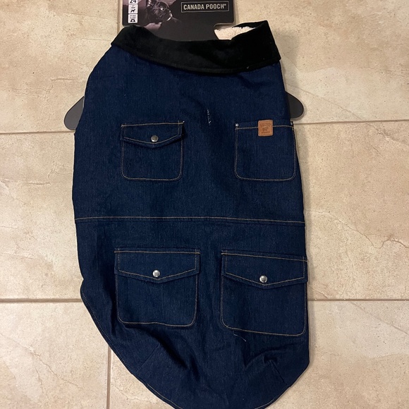 Canada Pooch dog Jean coat - Picture 1 of 5